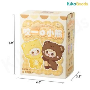 Yooki Take a Bite of Bear Sweet &Crispy Blind Box Plush Sealed Unopened Cute Toy